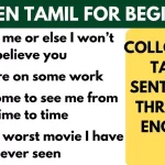 Colloquial Tamil Sentences - Part 2