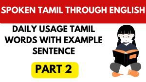 Tamil Words with Example Sentences