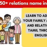 How to call relations in Tamil