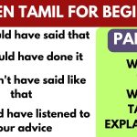 Part 5 - Word to word Tamil translation