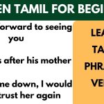 Tamil Phrasal Verbs