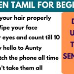 Daily usage Tamil sentences